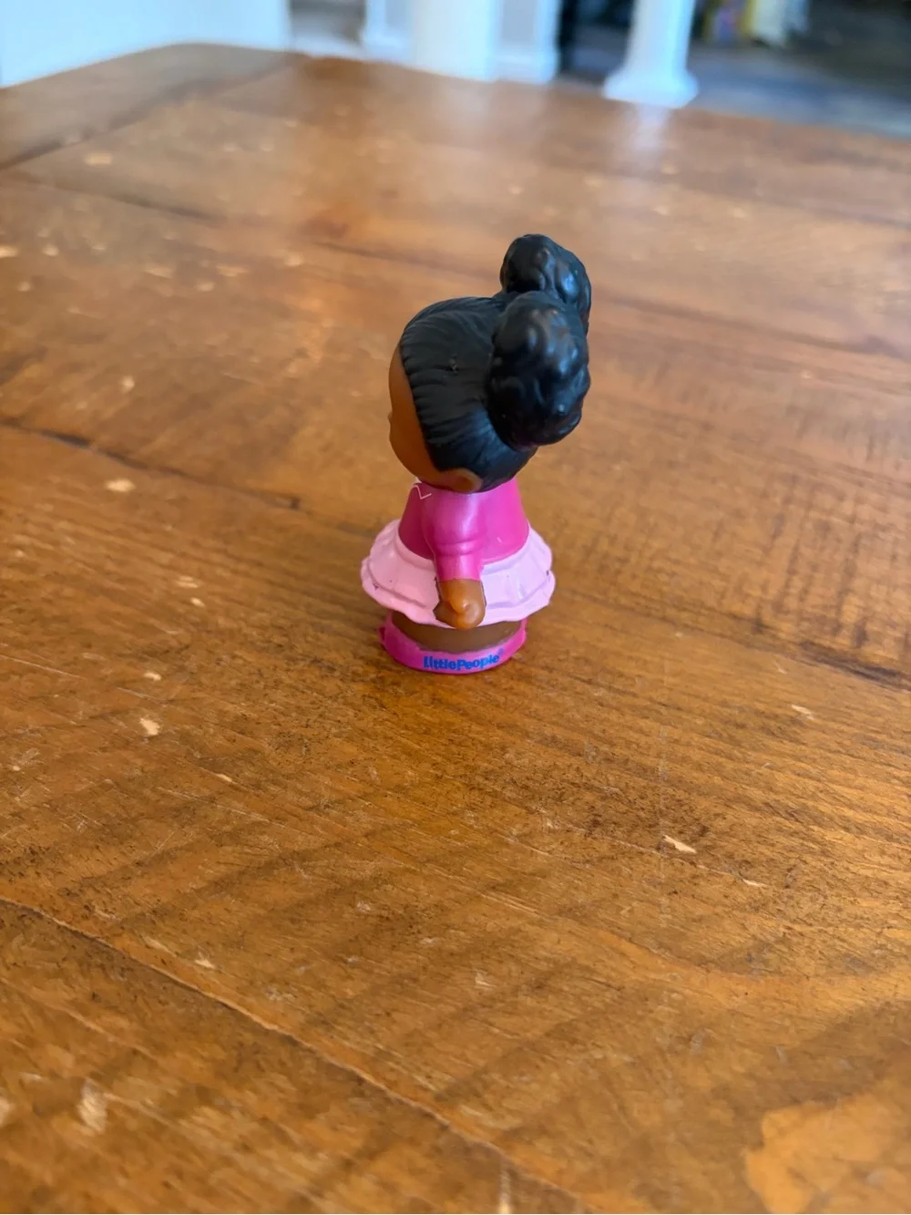 Fisher Price Little People Tessa pink dress as is